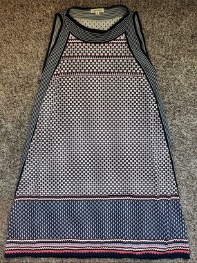 Max Studio Geometric Summer Dress Size Small
